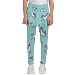 Unicorn Patterns Kids  Skirted Pants