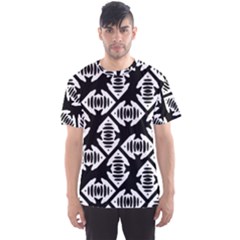 Background Pattern Men s Sport Mesh Tee