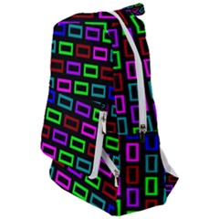 Colourful Bricks Pattern Colour Travelers  Backpack by Jancukart