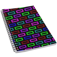 Colourful Bricks Pattern Colour 5 5  X 8 5  Notebook by Jancukart