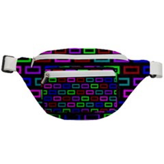 Colourful Bricks Pattern Colour Fanny Pack by Jancukart