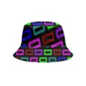 Colourful Bricks Pattern Colour Inside Out Bucket Hat (Kids) View1