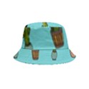 Succulents Teal Back Bucket Hat (Kids) View1