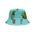 Succulents Teal Back Bucket Hat (Kids) View2