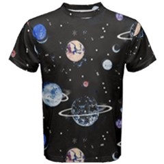 Cute-space Men s Cotton Tee