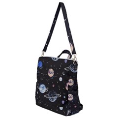 Cute-space Crossbody Backpack by Jancukart