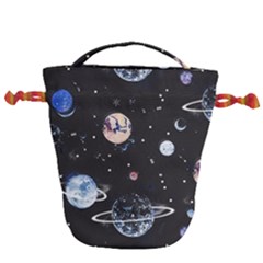 Cute-space Drawstring Bucket Bag