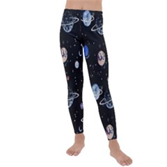 Cute-space Kids  Lightweight Velour Leggings