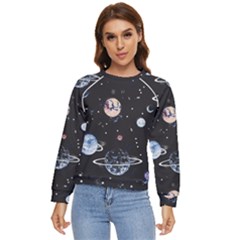 Cute-space Women s Long Sleeve Raglan Tee