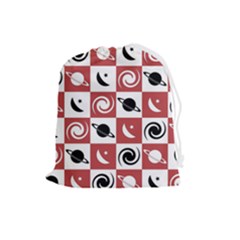 Space Pattern Colour Drawstring Pouch (large)