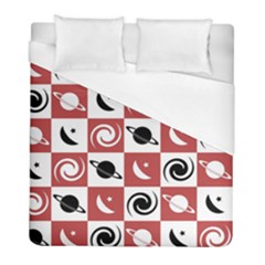 Space Pattern Colour Duvet Cover (full/ Double Size)