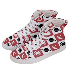 Space Pattern Colour Men s Hi-top Skate Sneakers