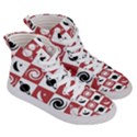 Space Pattern Colour Men s Hi-Top Skate Sneakers View3