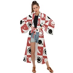 Space Pattern Colour Maxi Kimono by Jancukart