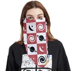 Space Pattern Colour Face Covering Bandana (triangle)