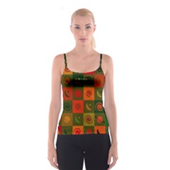 Space Pattern Multicolour Spaghetti Strap Top by Jancukart