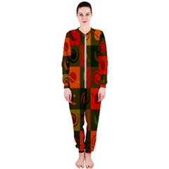 Space Pattern Multicolour Onepiece Jumpsuit (ladies)