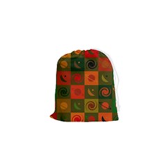 Space Pattern Multicolour Drawstring Pouch (xs)