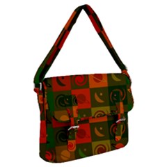 Space Pattern Multicolour Buckle Messenger Bag