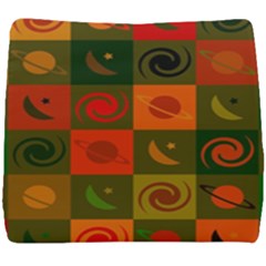 Space Pattern Multicolour Seat Cushion