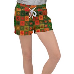 Space Pattern Multicolour Velour Lounge Shorts