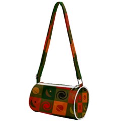 Space Pattern Multicolour Mini Cylinder Bag