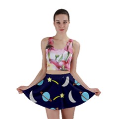 Space-pattern-colour Mini Skirt by Jancukart