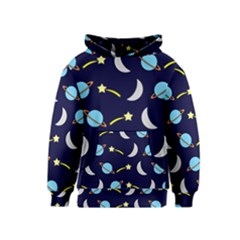 Space-pattern-colour Kids  Pullover Hoodie