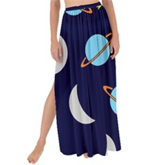 Space-pattern-colour Maxi Chiffon Tie-up Sarong