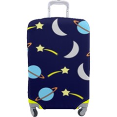 Space-pattern-colour Luggage Cover (large) by Jancukart