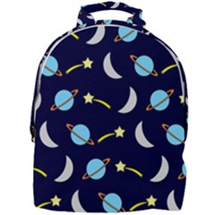 Space-pattern-colour Mini Full Print Backpack by Jancukart