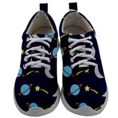 Space-pattern-colour Mens Athletic Shoes by Jancukart