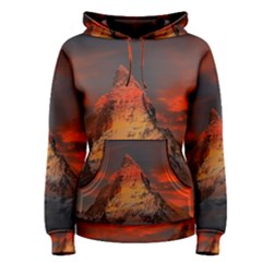 Switzerland-zermatt-mountains-snow- Women s Pullover Hoodie