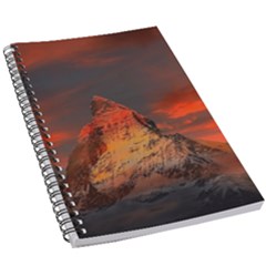 Switzerland-zermatt-mountains-snow- 5 5  X 8 5  Notebook by Jancukart