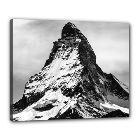 Matterhorn-switzerland-mountain Canvas 20  X 16  (stretched) by Jancukart