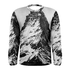 Matterhorn-switzerland-mountain Men s Long Sleeve Tee by Jancukart