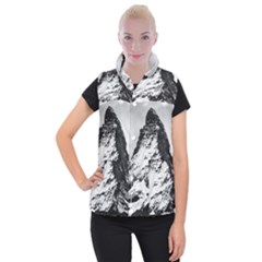 Matterhorn-switzerland-mountain Women s Button Up Vest