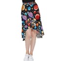 Background-with-many-planets-space Frill Hi Low Chiffon Skirt View1