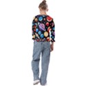 Background-with-many-planets-space Kids  Cuff Sleeve Top View2