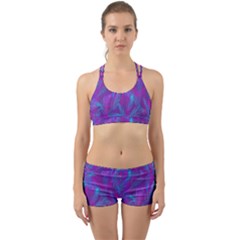 Leaf-pattern-with-neon-purple-background Back Web Gym Set