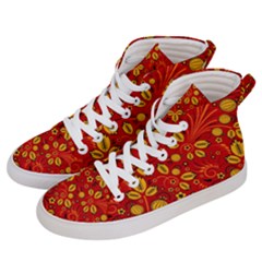 Seamless-pattern-slavic-folk-style Women s Hi-top Skate Sneakers