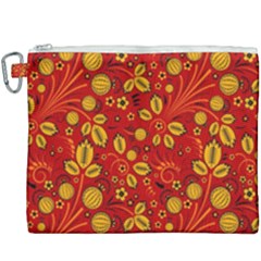 Seamless-pattern-slavic-folk-style Canvas Cosmetic Bag (xxxl)