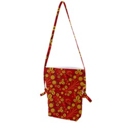 Seamless-pattern-slavic-folk-style Folding Shoulder Bag