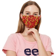 Seamless-pattern-slavic-folk-style Fitted Cloth Face Mask (adult)