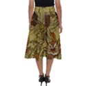 Forest-vintage-seamless-background-with-owls Perfect Length Midi Skirt View2