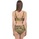 Forest-vintage-seamless-background-with-owls Cage Up Bikini Set View2