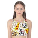 Vector-seamless-pattern-nice-animals-cartoon Tank Bikini Top View1