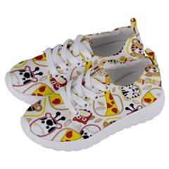 Vector-seamless-pattern-nice-animals-cartoon Kids  Lightweight Sports Shoes