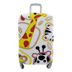 Vector-seamless-pattern-nice-animals-cartoon Luggage Cover (small) by Jancukart