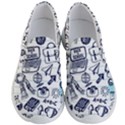 Hand-drawn-back-school-pattern Men s Lightweight Slip Ons View1